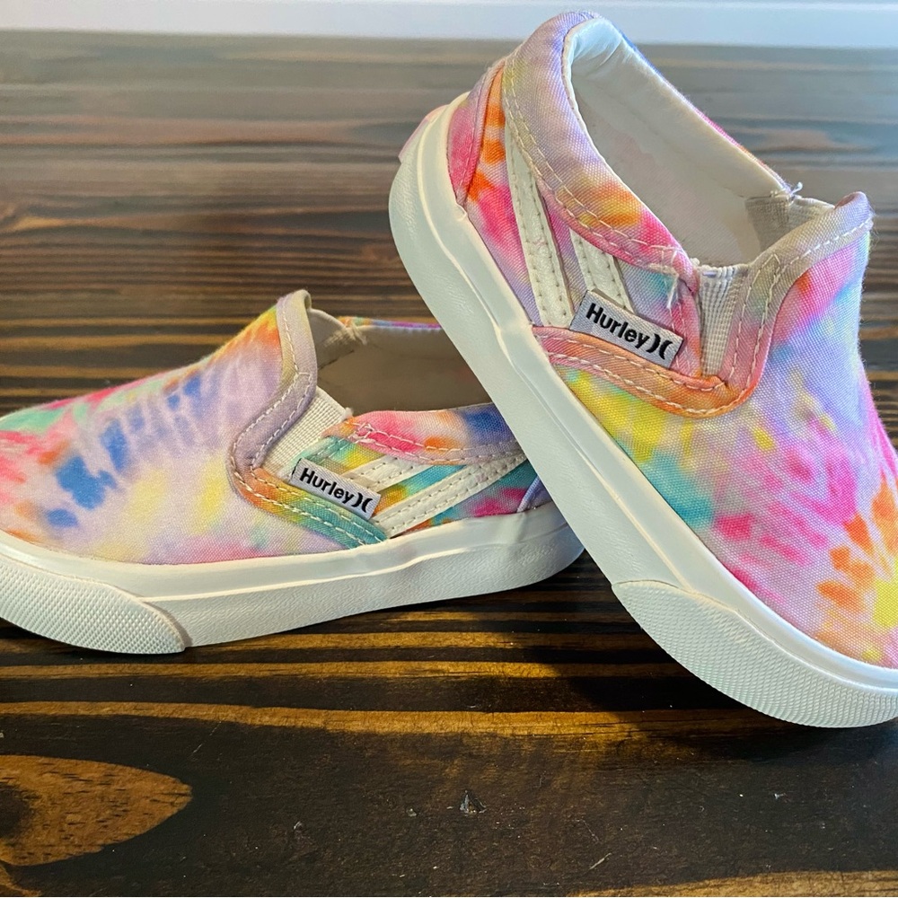 Hurley Kids Tie-Dye Slip-On Sneakers